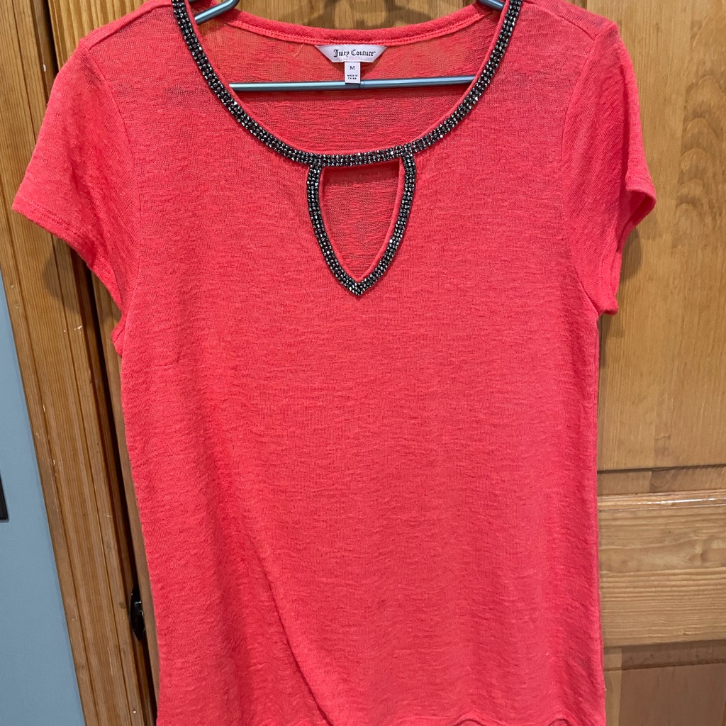 Nwot- Juicy Couture Pink W/Rhinestones- Never Worn!!